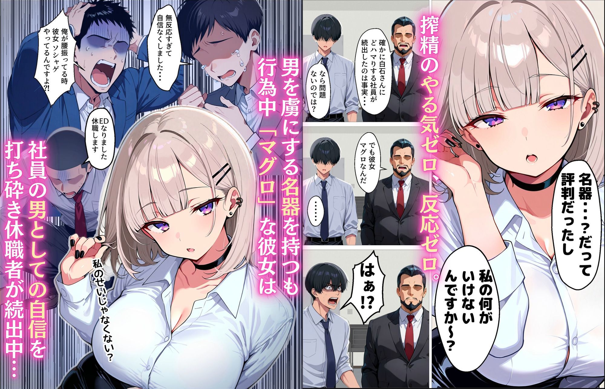 新卒のダウナーギャルが「だる…」って言いながら搾精してくれる話 無料サンプル